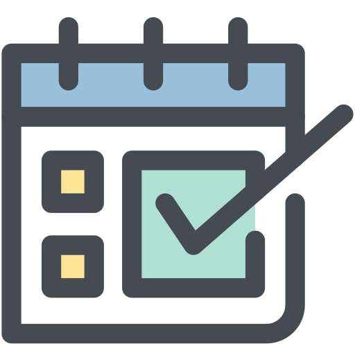 Calendar, general, month, month calendar, office, schedule, wall calendar icon
